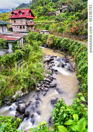 Banaue village on Luzon island, Philippines 48196781