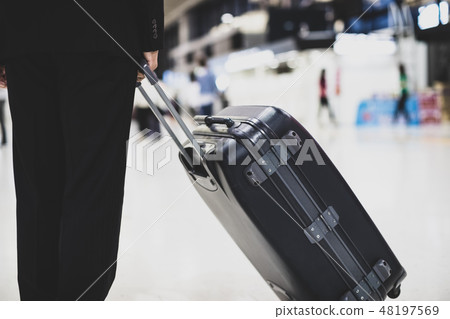 airport, business man, business 48197569