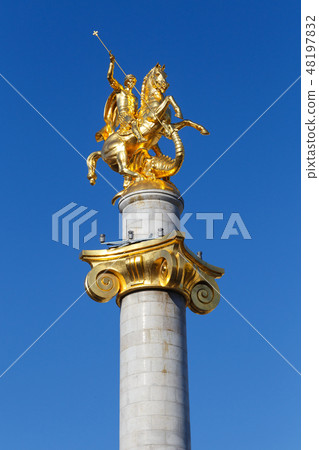 monuments to George the Victorious in Georgia 48197832