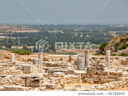 Ruins of ancient greek town Kourion on Cyprus Ruins of ancient greek town Kourion on Cyprus 48198042