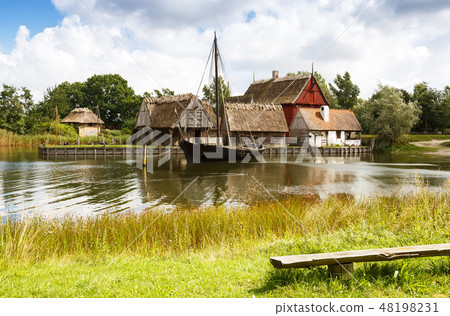 Middle ages center in Denmark 48198231