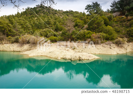 Saittas dam in Cyprus Saittas dam in Cyprus 48198715
