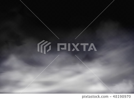 3d realistic fog, grey mist 3d realistic fog, grey mist 48198970