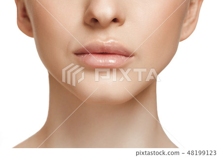 Beautiful Girl face. Perfect skin 48199123