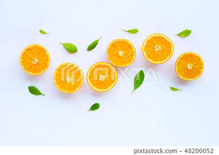 High vitamin C. Fresh orange citrus fruit High vitamin C. Fresh orange citrus fruit 48200052