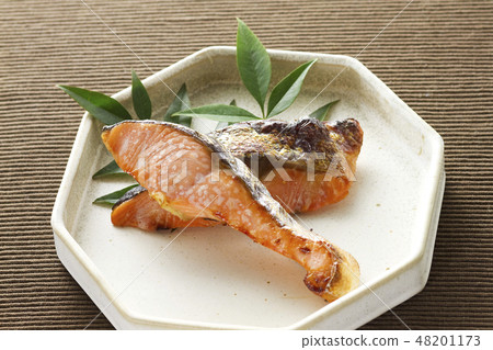 烤三文魚鮭魚22 烤三文魚鮭魚22 48201173