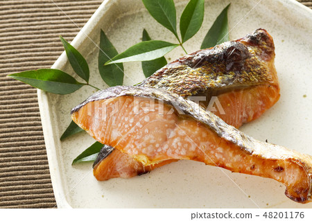 烤三文魚鮭魚25 烤三文魚鮭魚25 48201176
