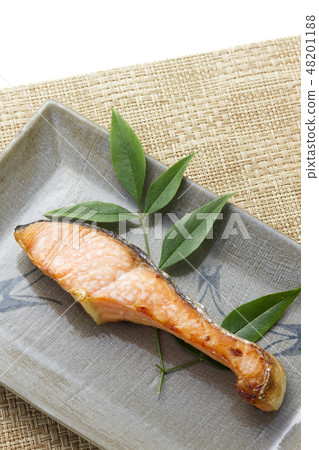 烤三文魚配西方鮭魚9 48201188