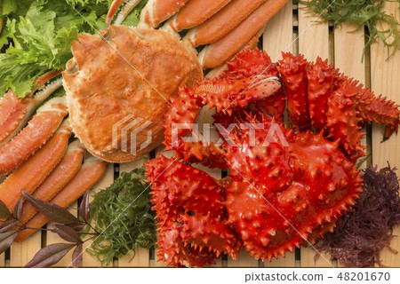 Fresh and tasty crab dishes of Hokkaido Fresh and tasty crab dishes of Hokkaido 48201670
