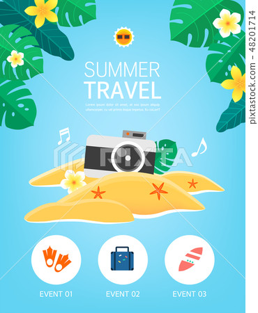 Let's go summer vacation 48201714