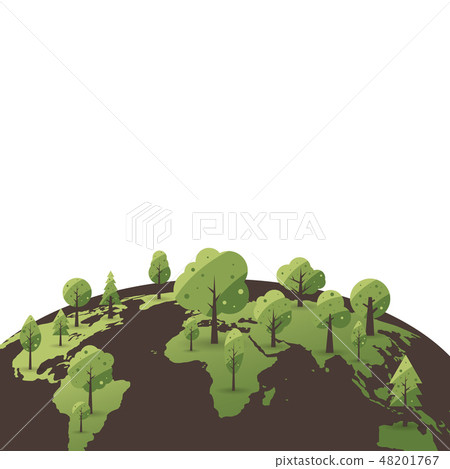 World Environment Day concept with Save the world 48201767