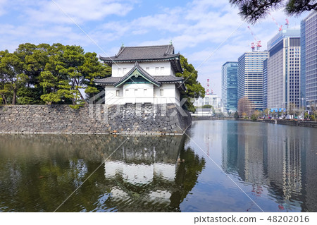 Temple of the Imperial Palace and the office town 48202016