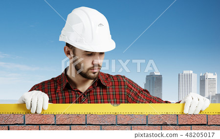 Young engineer man Young engineer man 48205017