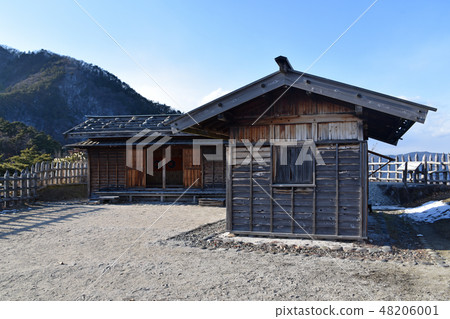 Aramaki Castle Restored Honko Museum and Barracks 48206001