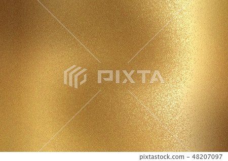 Gold rough metal sheet texture, abstract backgroun 48207097
