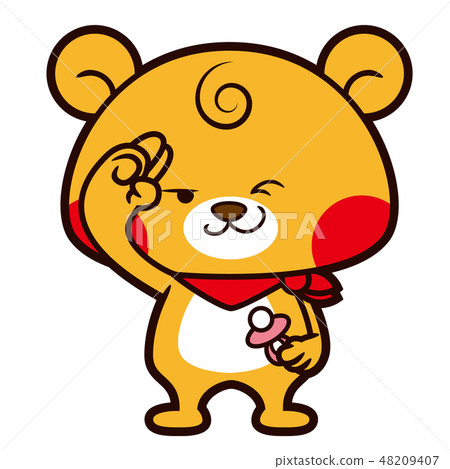 A little toy baby bear A little toy baby bear 48209407