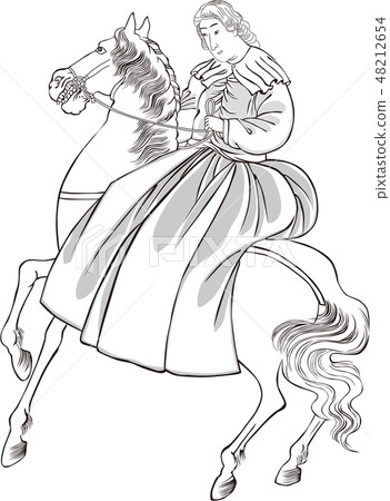 Ukiyo-e no Oto 3 Black and White 48212654