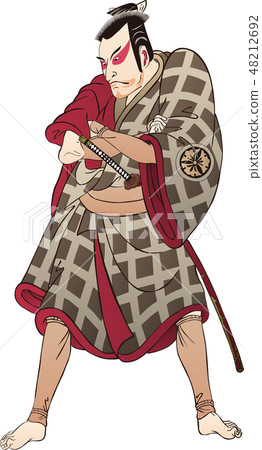 浮世繪歌舞伎演員26號 浮世繪歌舞伎演員26號 48212692