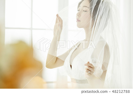 Wedding, wedding, wedding, wedding dress, sexy, young woman Wedding, wedding, wedding, wedding dress, sexy, young woman 48212788