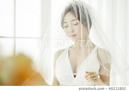Wedding, wedding, wedding, wedding dress, sexy, young woman Wedding, wedding, wedding, wedding dress, sexy, young woman 48212802