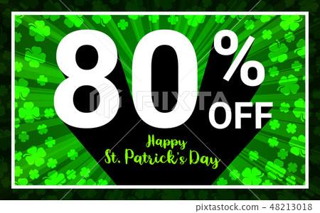 80% OFF Sale Happy St.Patrick Day 48213018