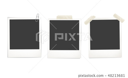 Template - Polaroid - Frame Template - Polaroid - Frame 48213681