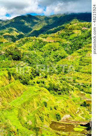 Banaue Rice Terraces - northern Luzon, UNESCO world heritage in Philippines. 48215924