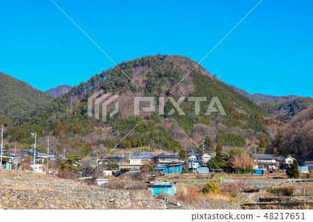 ■ Hayamayama Castle ■ Shingen Takeda ■ Castle of Kogasaki Kan ■ Yamanashi Prefecture ■ Katsuteru Takeda, Nobuhide Takeda ■ Sunny 48217651