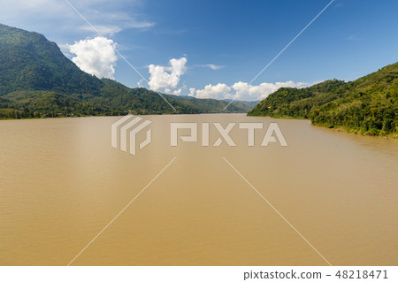 mekong river, laos 48218471