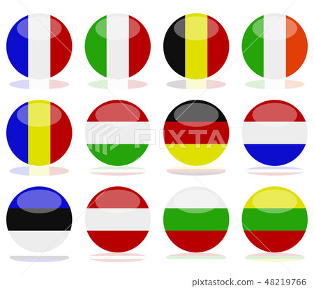European flags European flags 48219766
