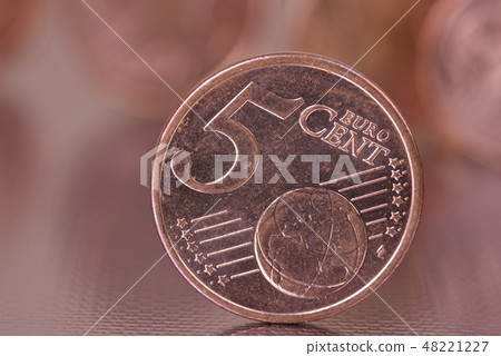 5 euro cent coin 5 euro cent coin 48221227