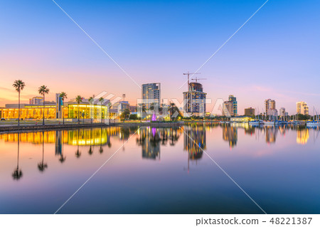 St. Petersburg, Florida, USA downtown city skyline St. Petersburg, Florida, USA downtown city skyline 48221387