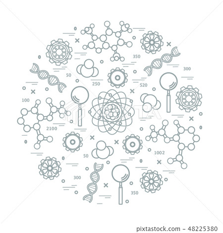 variety scientific, education elements 48225380