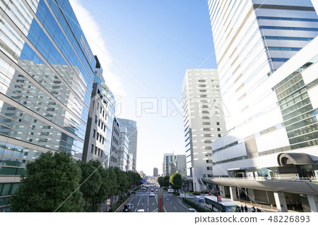 The streets of the west entrance of Omiya station 48226893