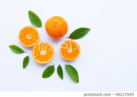 High vitamin C. Fresh orange citrus fruit High vitamin C. Fresh orange citrus fruit 48227849