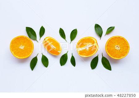High vitamin C. Fresh orange citrus fruit High vitamin C. Fresh orange citrus fruit 48227850