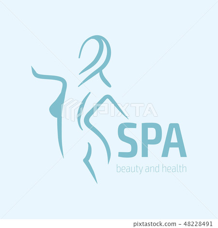 Women Fitness Logo Icon Sports Health Spa Stock Illustration 48228491 Pixta