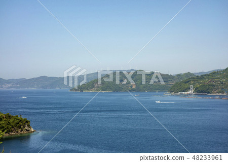 Ehime prefecture Yawatahama City Uwaumi landscape 48233961