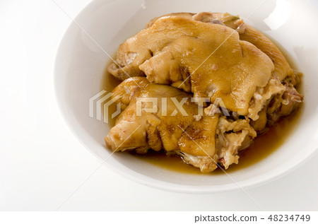 Okinawan cuisine (boiled pork feet) Okinawan cuisine (boiled pork feet) 48234749