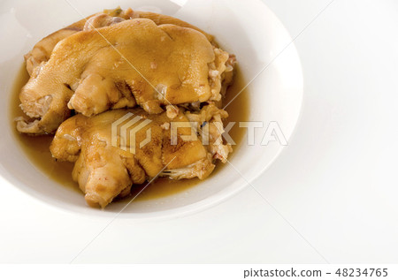 Okinawan cuisine (boiled pork feet) Okinawan cuisine (boiled pork feet) 48234765