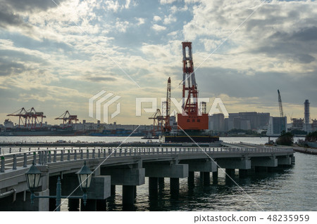 東京國際郵輪碼頭正在建設中 東京國際郵輪碼頭正在建設中 48235959