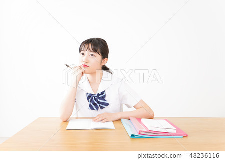 Students studying 48236116