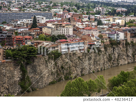 Tbilisi. View from the fortress Narikala  48236417