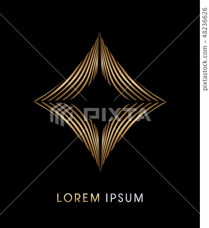 Star Square, Abstract building graphic vector 48236626