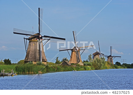 Dutch windmill Dutch windmill 48237025