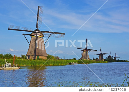 Dutch windmill 48237026