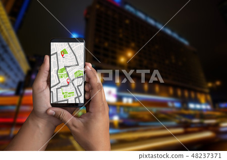 GPS Map to Route Destination network connection GPS Map to Route Destination network connection 48237371