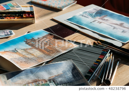 workplace artistic inspiration painter artworks 48238796