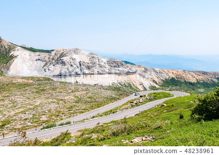 Scenery of Bandai Azuma skyline Scenery of Bandai Azuma skyline 48238961