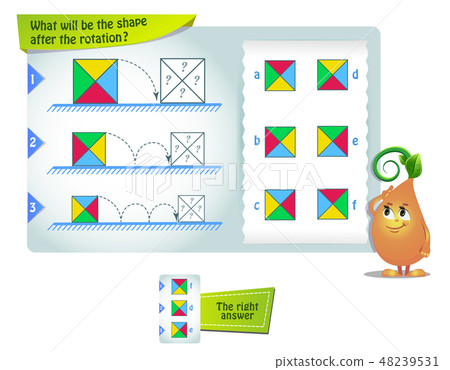 shape after the rotation shape after the rotation 48239531